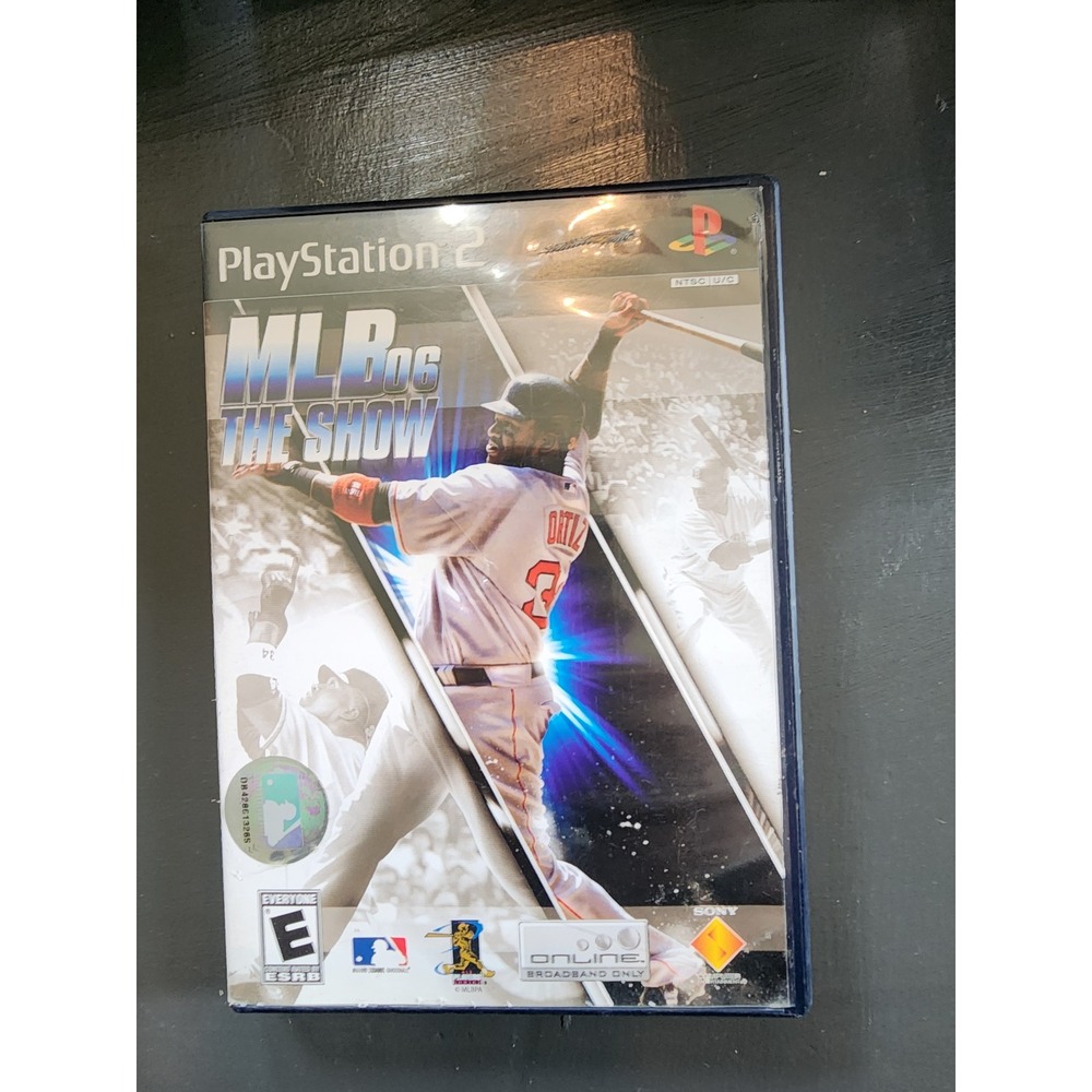 MLB 06 The Show Playstation 2 PS2 Baseball Video Game David Ortiz Big‎ Papi